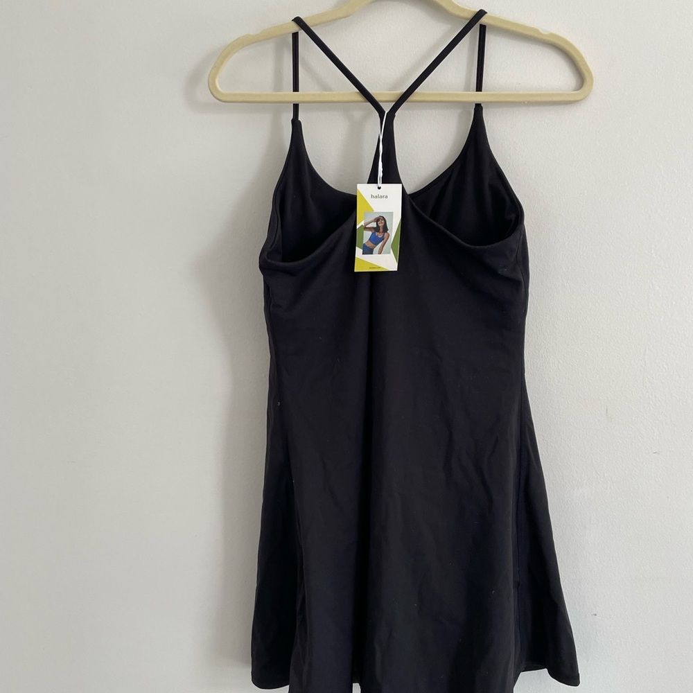 Black exercise dress